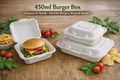 EcoServe™ Biodegradable Packaging 600 ml Burger Box|500 in a Box