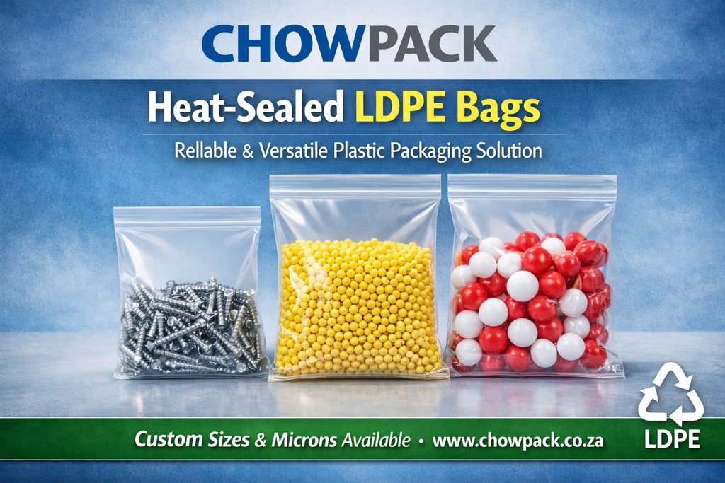CHOW PACK Heat‑Sealed LDPE Bags — Wholesale Packaging Solutions