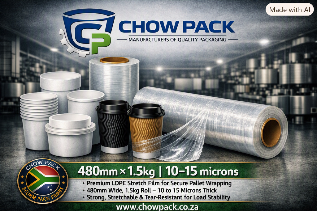 Pallet Wrap (LDPE Stretch Film) 480mm 1.5kg 10-15 micron
