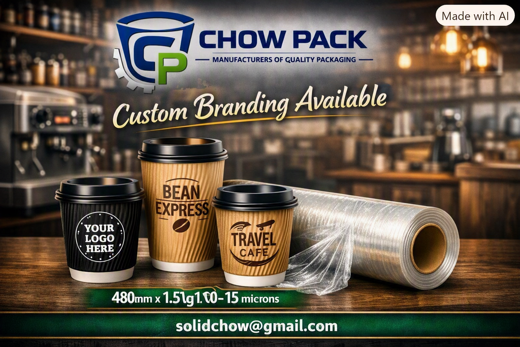 Custom Branded Ripple Cups – Logo Print R5.00 Each