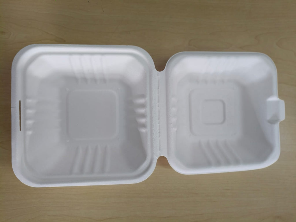 EcoServe™ Biodegradable Packaging 600 ml Burger Box|500 in a Box