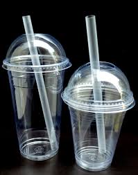 PET Cups with Dome Lid 500ML (1000 cups)