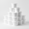 Polystyrene Tubs Smooth